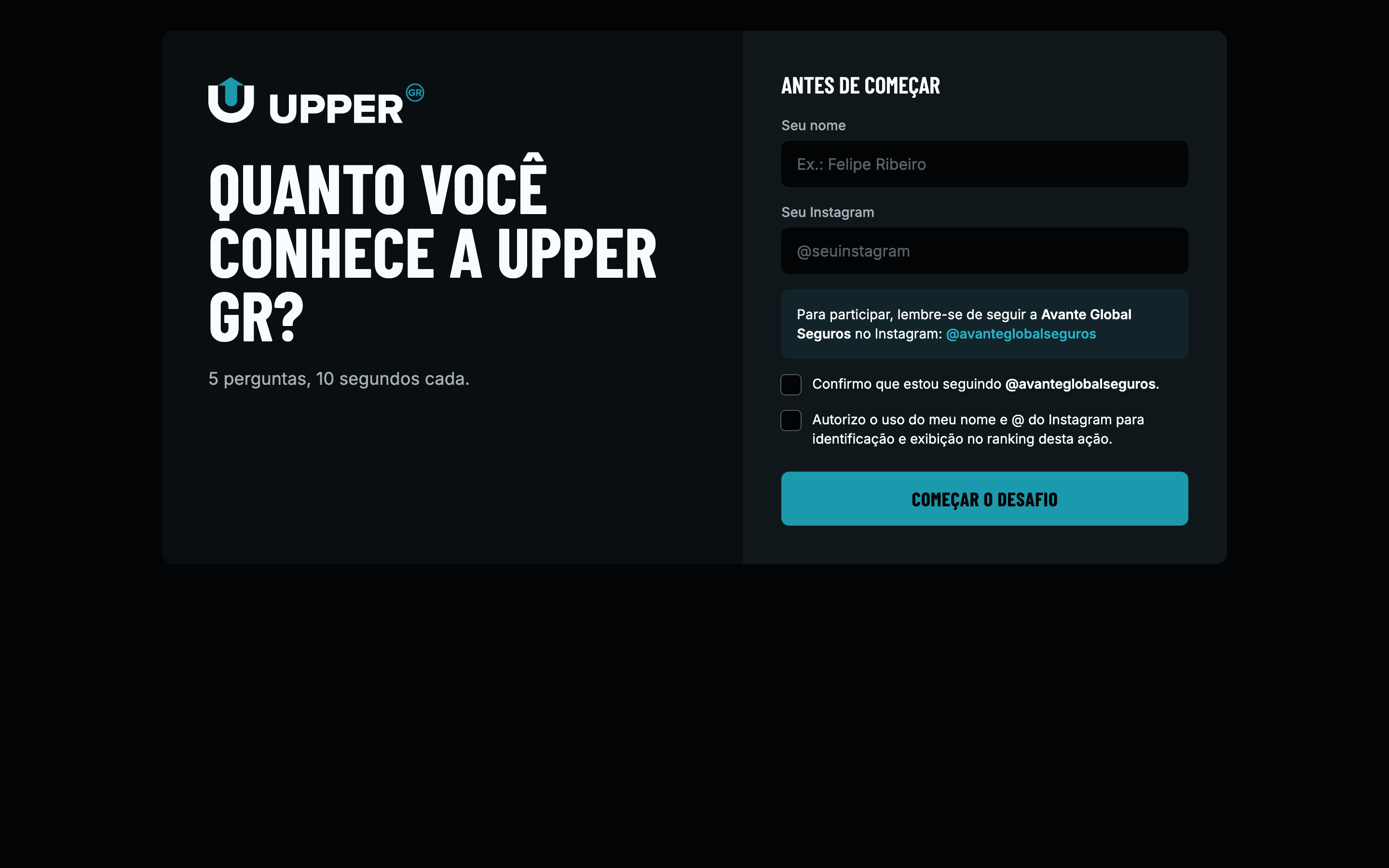 Upper Quiz